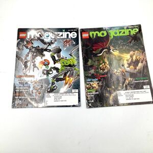 Lego Magazine Lot‎ of 2 Jan - Feb 2008  Sept Oct 2007 Castle Phantom Bionicle